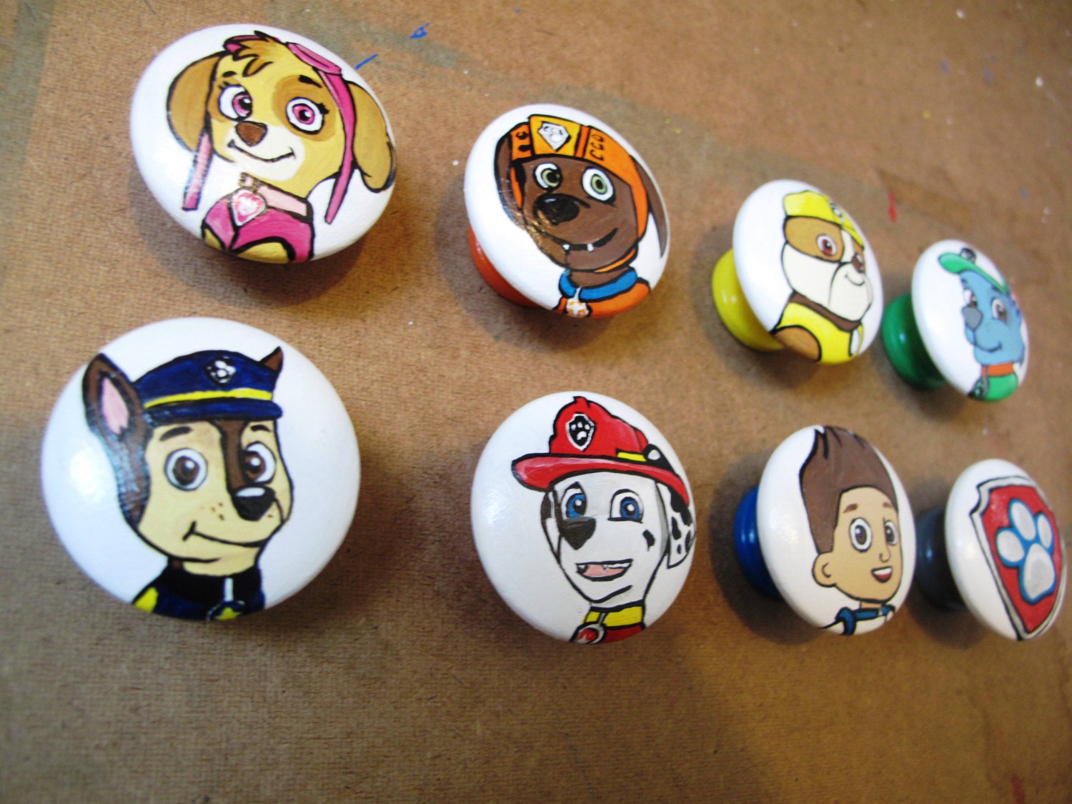 Paw Patrol Dresser Knobs