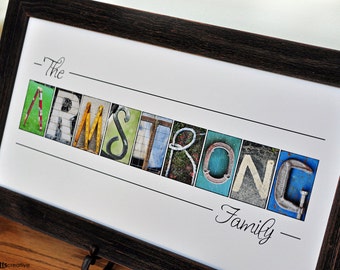 Last Name Wall Decor alphabet photography beach letters personalized last name Last Name Wall Decor alphabet photography beach letters personalized last name