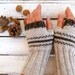 Hand Knit fingerless glove - Arm warmer - Winter fashion - Trendings item - Winter accessorie
