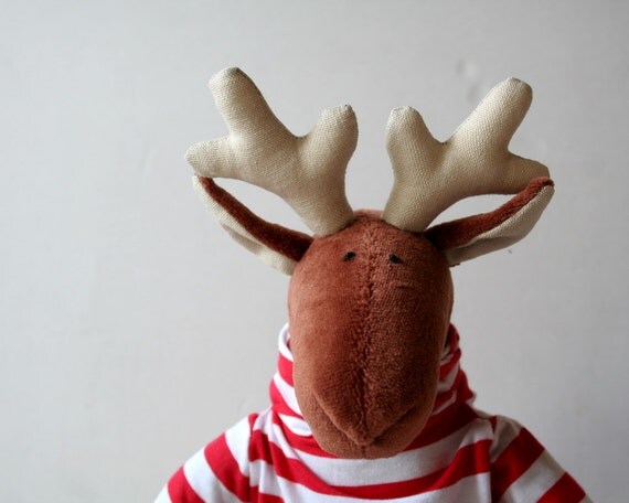 big plush reindeer