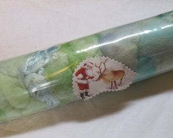 Christmas Cracker filled with Hand Dyed Mixed Wools and Fibres ...