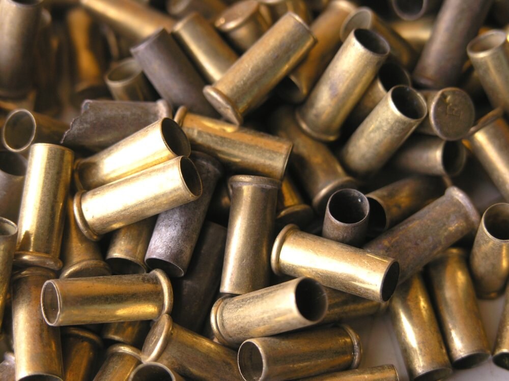 Empty 22 Brass Bullet Shells Brass Bullet Casings Artist Gift