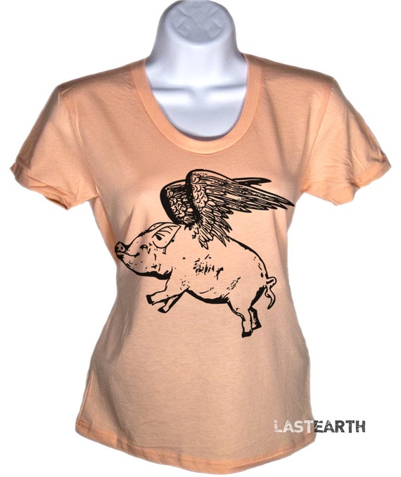 items-similar-to-women-s-t-shirt-flying-pig-t-shirt-american-apparel