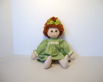 Doll, soft sculpture doll, cloth hug doll, girl doll