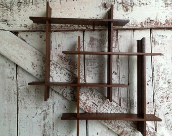 Popular items for wood hanging shelf on Etsy