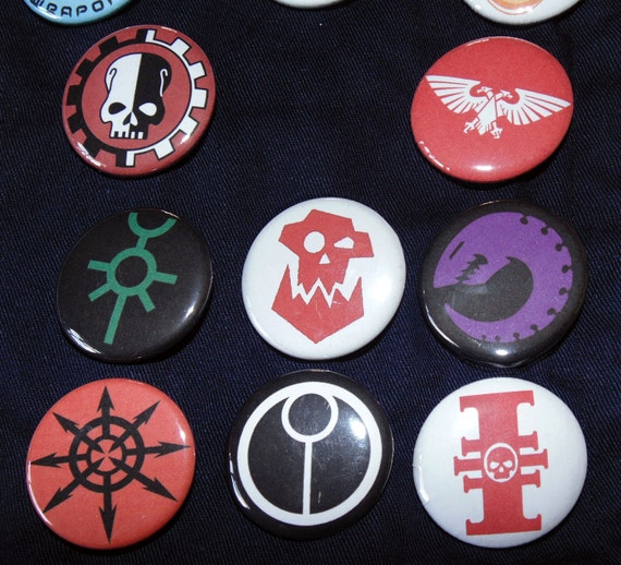 Set of 2 YOUR CHOICE Warhammer 40k by LaughingReaper