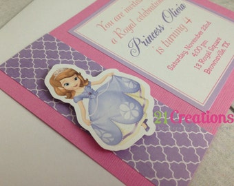 Sofia the First Invitations