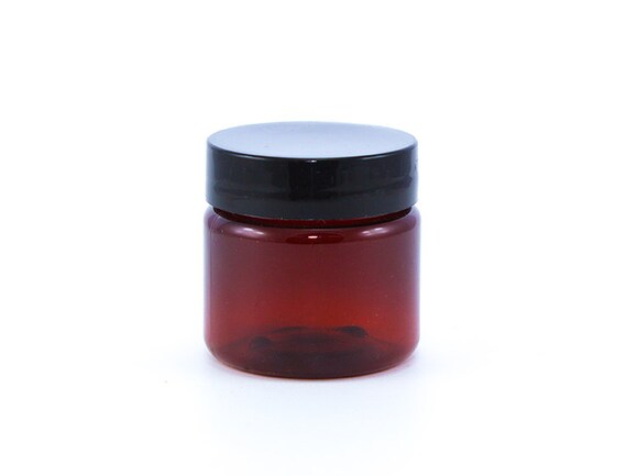 Wholesale 1 oz amber mini cosmetic jars lot by ...