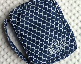 FREE PERSONALIZATION Quatrefoil Bible Cover - Monogrammed Bible Cover - Monogrammed Journal Cover - Christmas Gift - Christian Gift