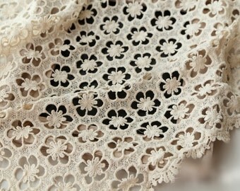 off white lace fabric venise lace fabric Bridal by WeddingbySophie