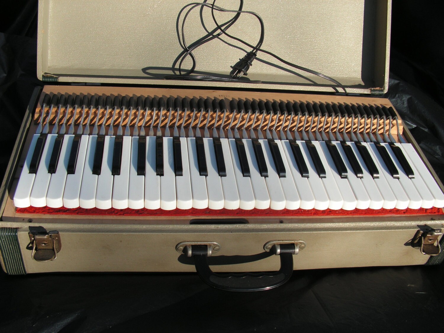 Vintage Harmophone Travel Organ Electric Keyboard