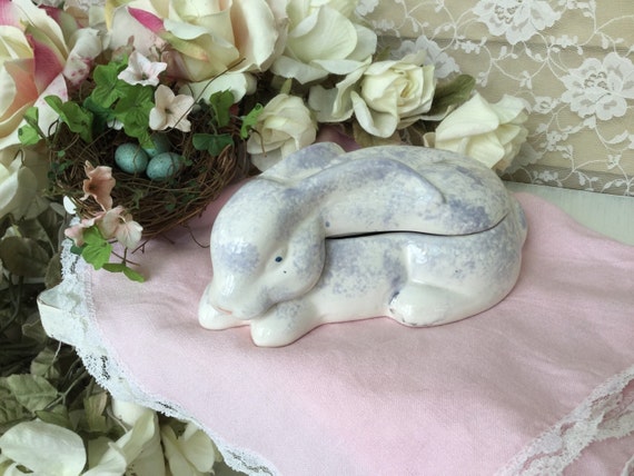 Ceramic Bunny Candy dish