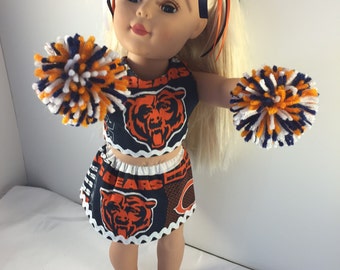 chicago bears doll