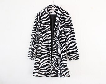 Sky Madrid Avon Zebra Coat