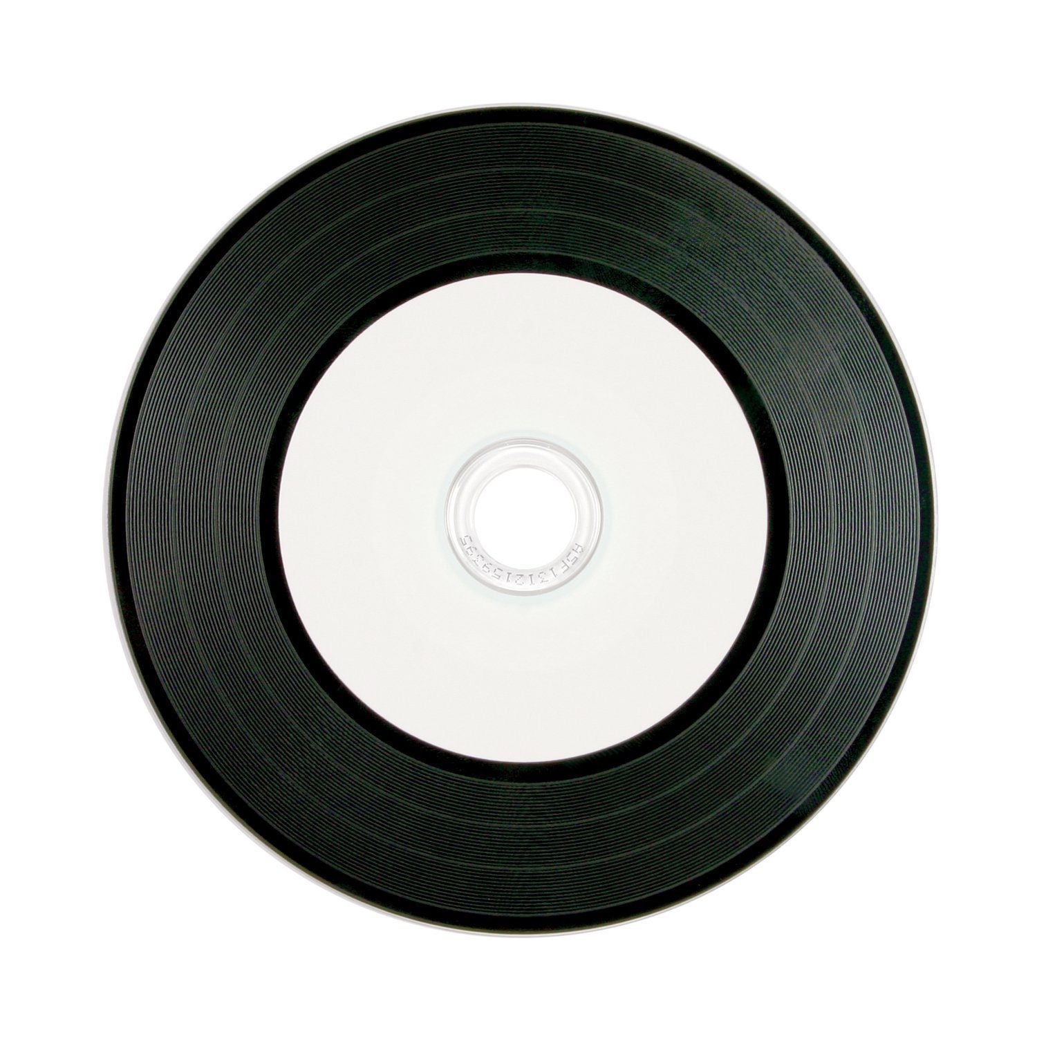 Single Vinyl Style Blank CD Retro Record Album Music And