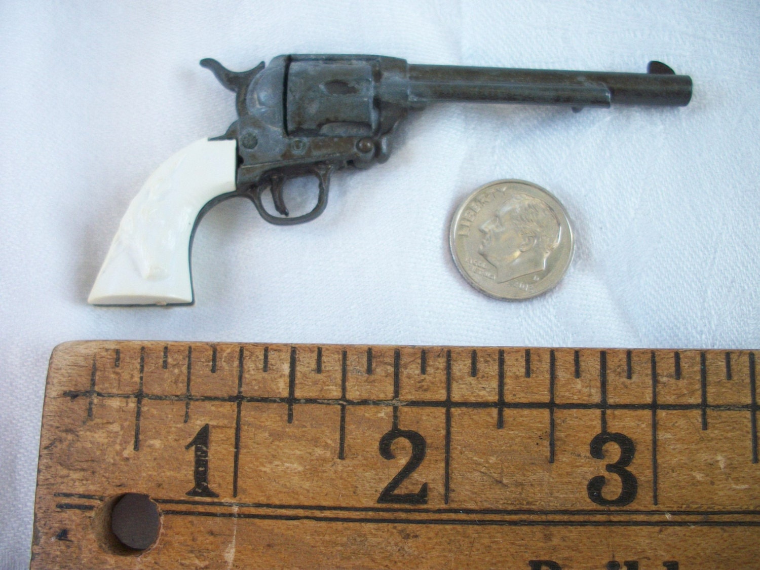 Toy Cap Gun Miniature Vintage 1950's era by AtomicTreasureHunter