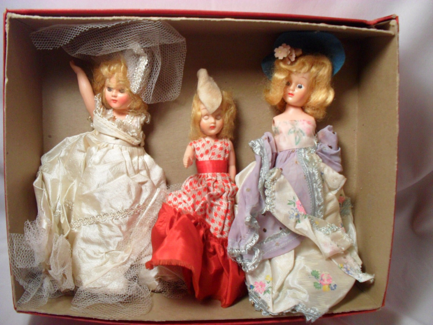 Lot of 3 Vintage Dolls