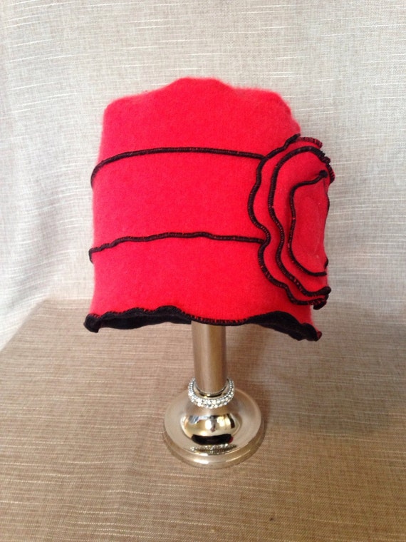 cashmere red hat