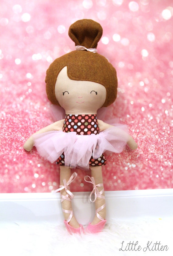 stuffed ballerina doll