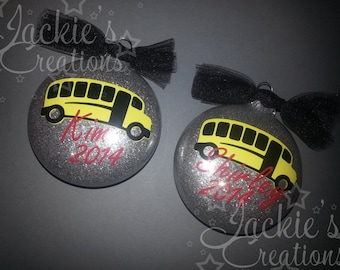 Personalized Ornament for School Bus Driver/Bus Driver Gift