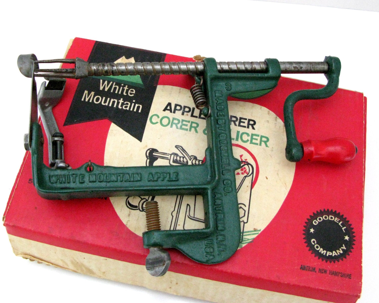 Vintage Apple Peeler Corer and Slicer Apple Parer Corer and.