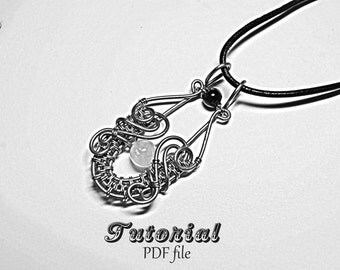 Tutorial how to make a pendant. Lesson 79 photos.
