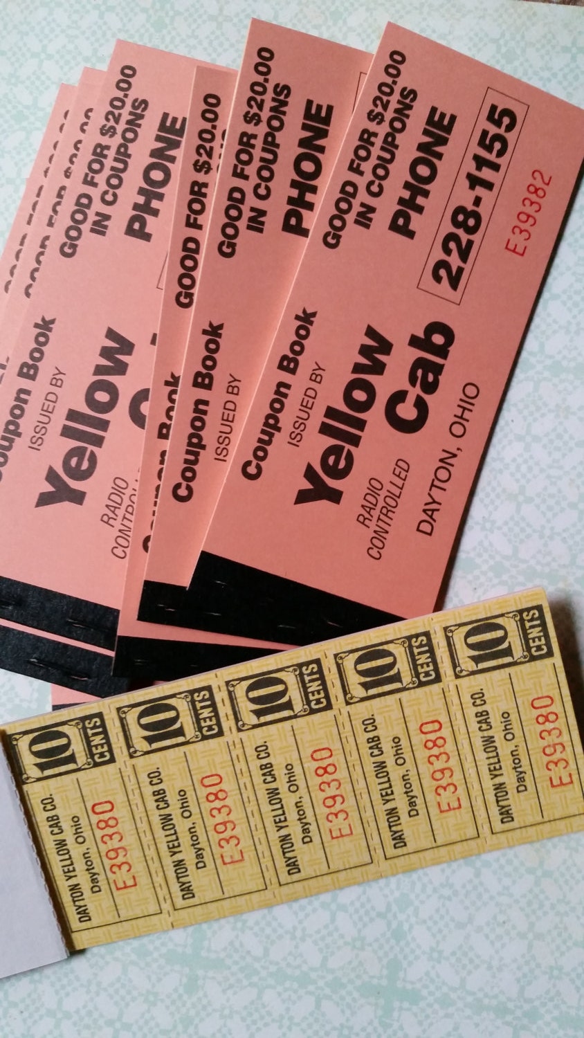 Taxi discount coupons