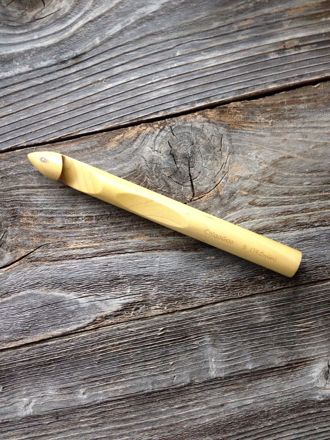 Extra Large Crochet Hook Large Bamboo Crochet Hook Size S or