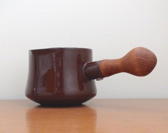 Vintage Dansk Kobenstyle Butter Warmer -- Brown