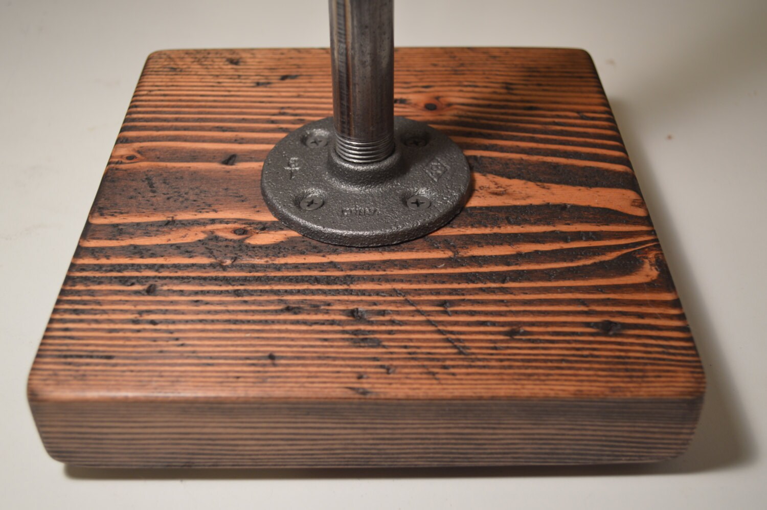 Table Top Industrial Paper Towel Holder by KingWoodworks on Etsy