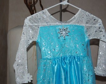 Frozen Princess Elsa Dress
