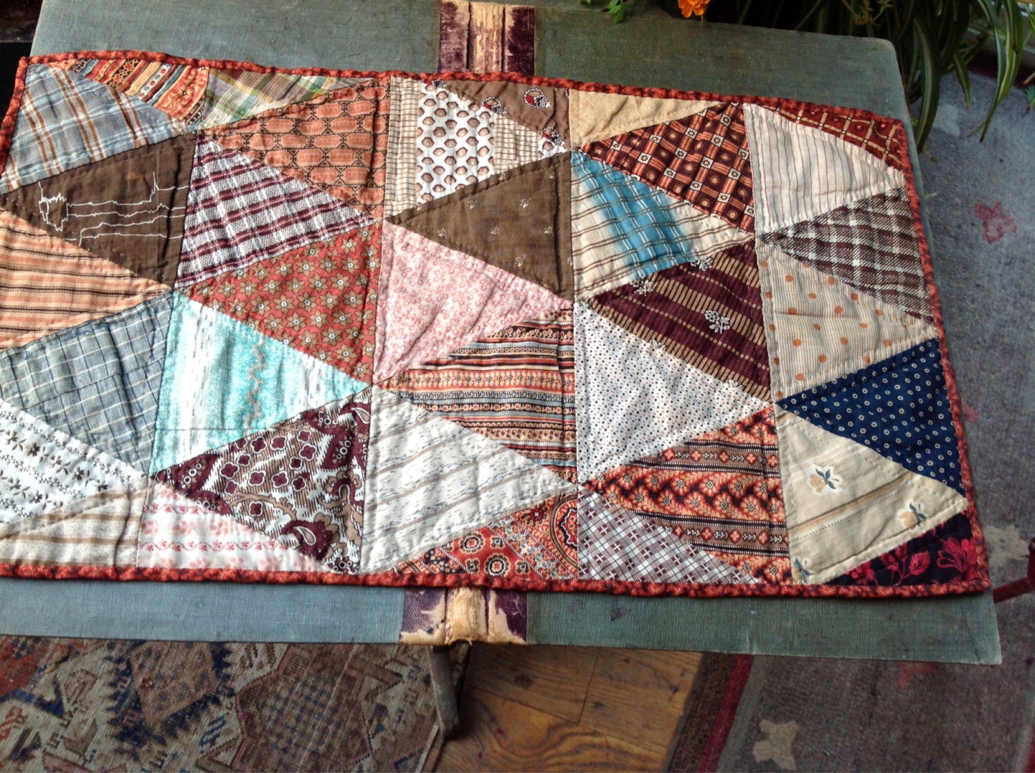 early-calico-patchwork-miniature-quilt-that-makes-a-great