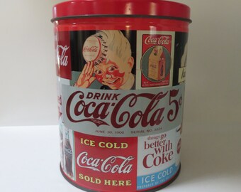 coca cola tin on Etsy, a global handmade and vintage marketplace.