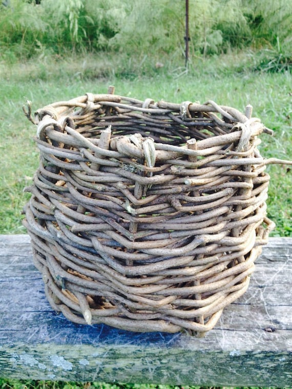 Genuine Alabama Kudzu Vine Basket Made In Alabama Alabama