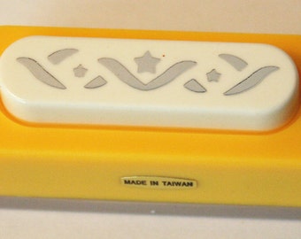 Stars Border Punch with Swirls Among Stars Paper Punch