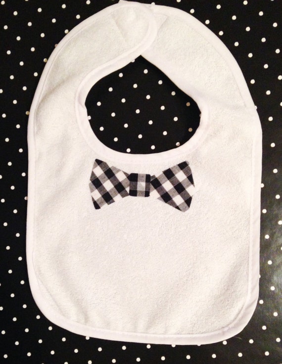 Items similar to Bowtie Bibs on Etsy