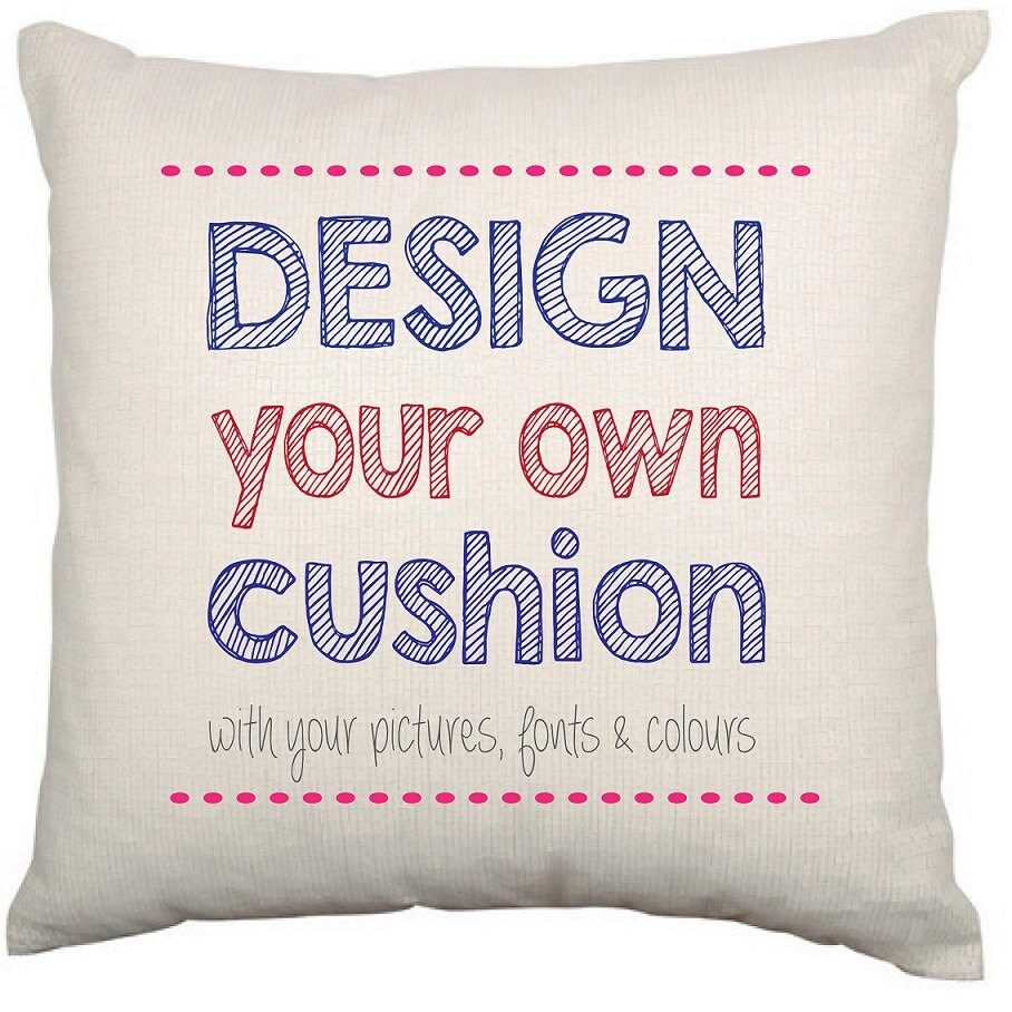 Personalised Cushion Cover Design your own