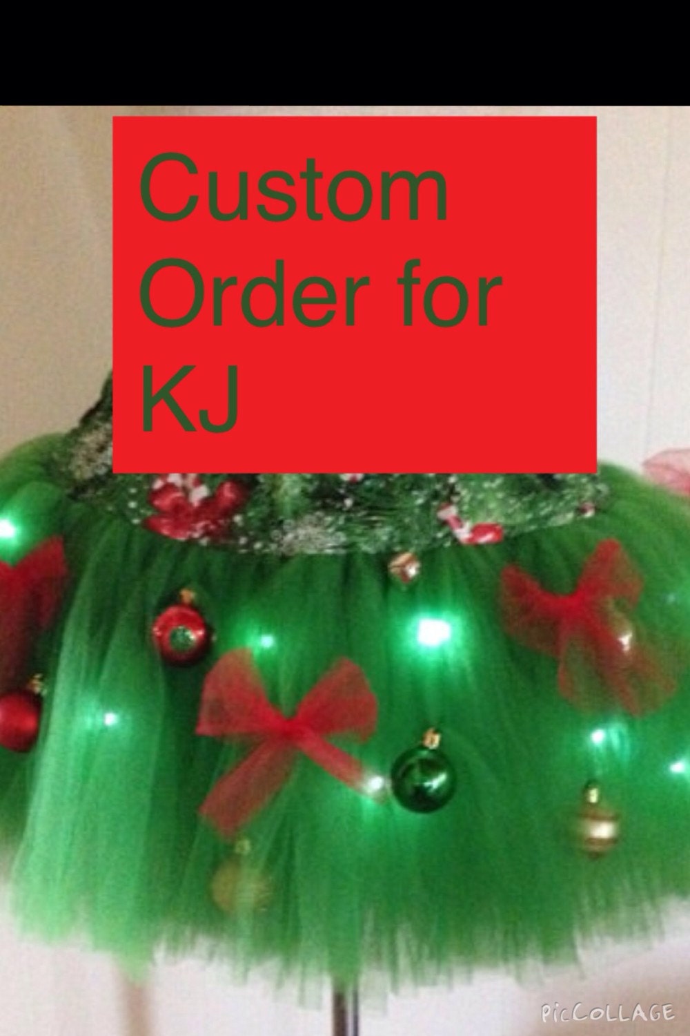 custom order for kj adult large christmas tree decorated tutu custom order for kj adult large christmas tree decorated tutu