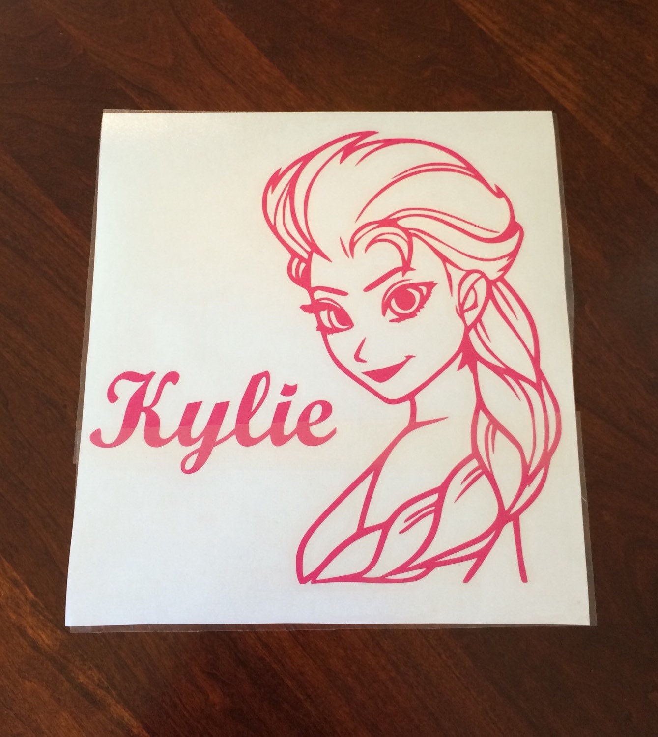 Elsa Decal Frozen inspired decal Frozen sticker Frozen