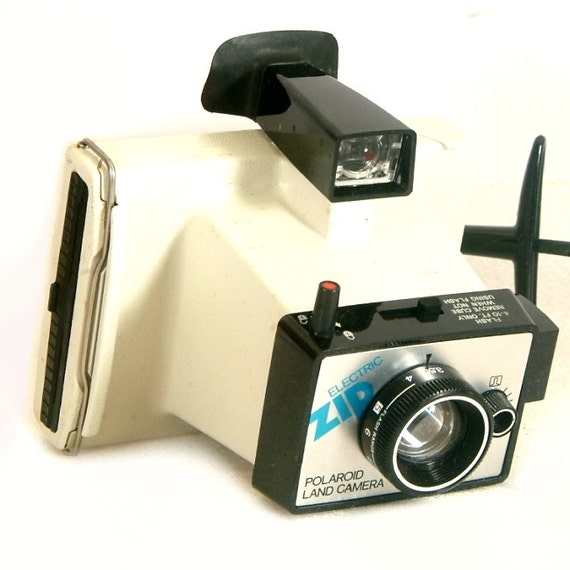 Polaroid Camera Vintage Polaroid Electric Zip Land Camera