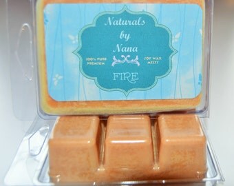 Feng Shui Fire 100% Soy Wax Melts Wonderful Fragrance 6- Melts Per Pack Approximately 3 Ounces Or All Five Feng Shui Elements Scents