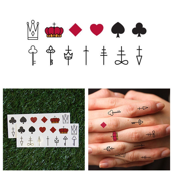 Get Lucky Temporary Tattoo Set of 13