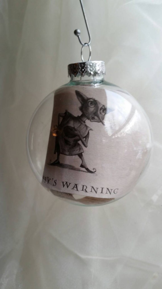 dobby s warning harry potter ornament dobby s warning harry potter ornament