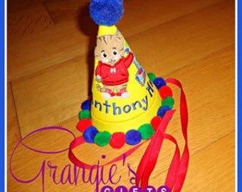 Personalized Daniel the Tiger Birthday Hat
