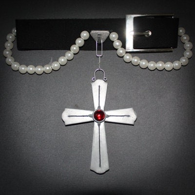 Rosario Vampire inspired Moka's Rosary choker