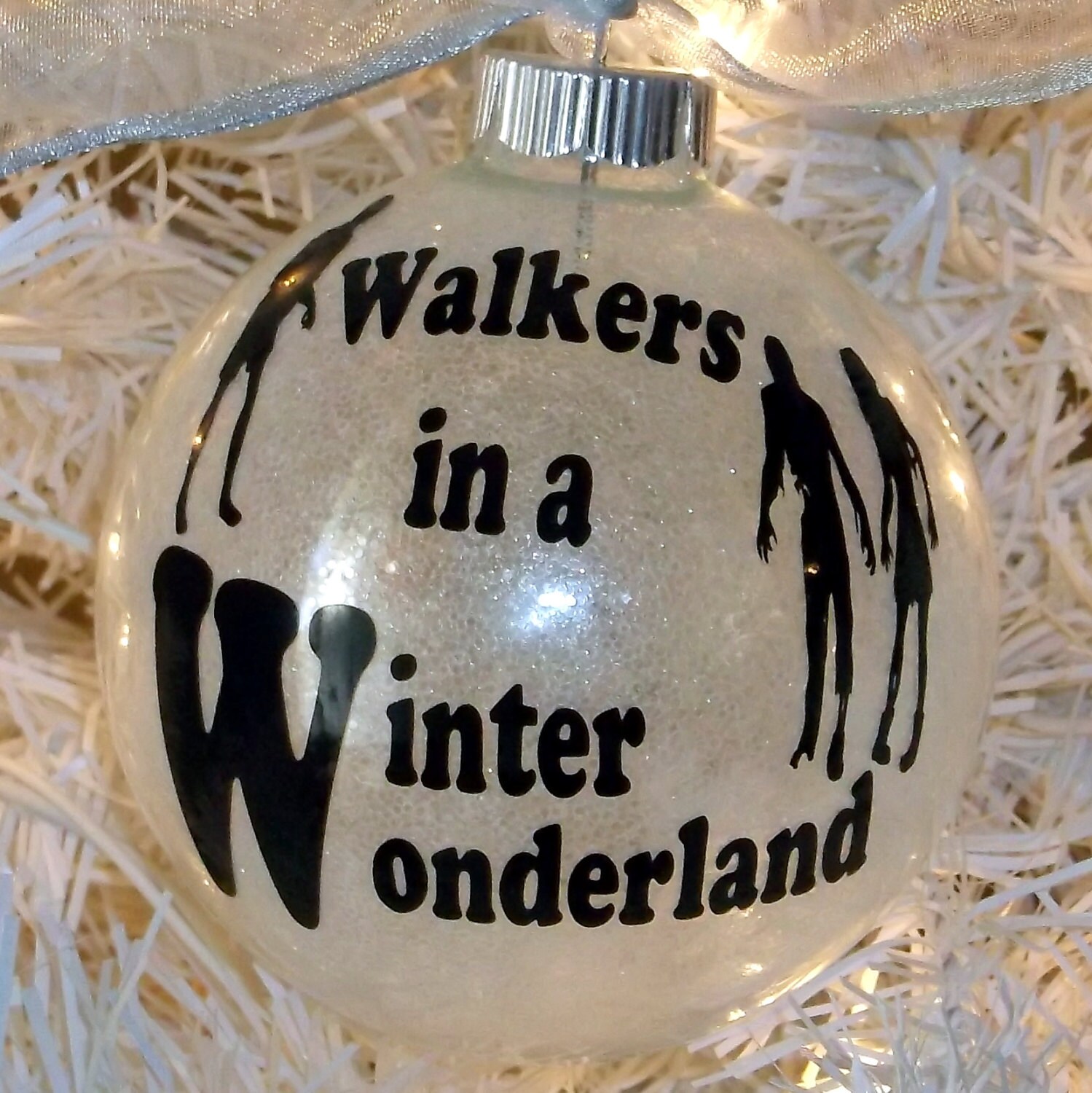walking dead christmas ornament walkers by sassyfrassstudio walking dead christmas ornament walkers by sassyfrassstudio