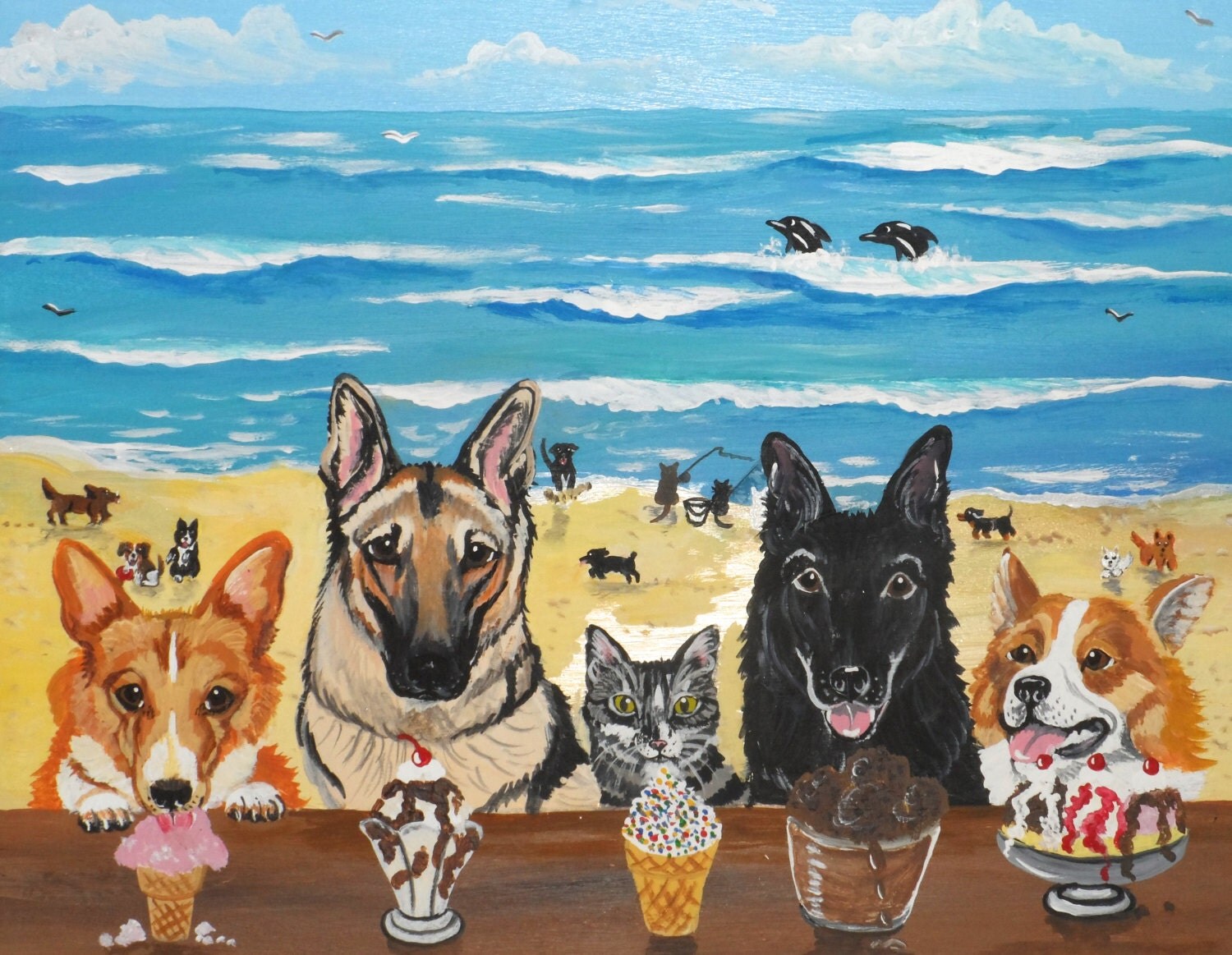 Dog Art Custom dog art custom dog portraits Originals of