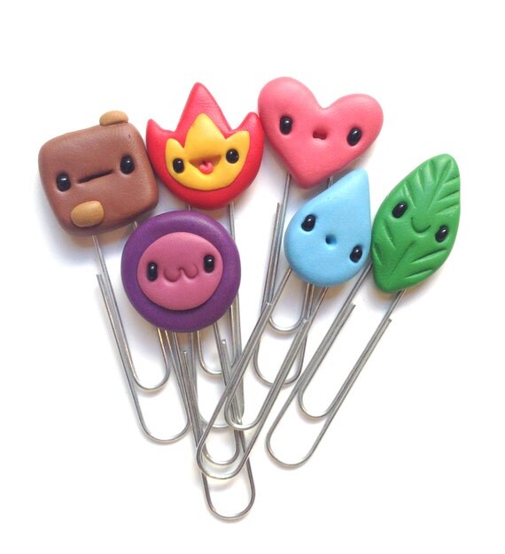 Back to school Mao's original Kawaii Paper Clips Set
