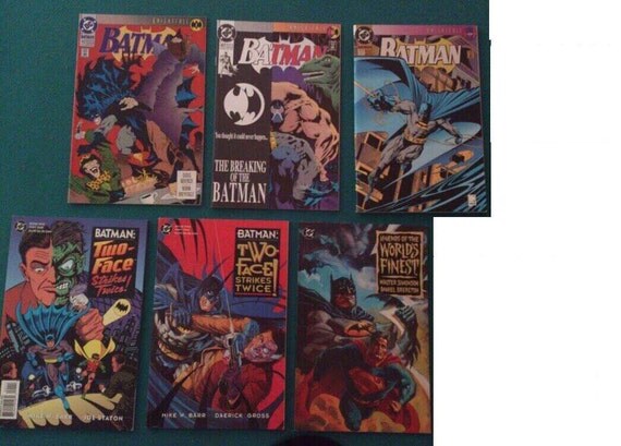 49-Book Batman Comic Book Collection by EpicSheetrockArt on Etsy