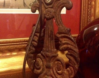 Awesome, Antique, Cast Iron, Receipt Hook